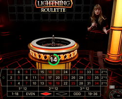 XXXtreme Lightning Roulette sur Lucky8