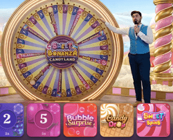 Sweet Bonanza Candyland sur Magical Spin