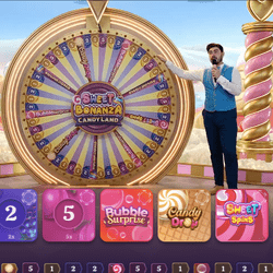 Sweet Bonanza Candyland sur Magical Spin