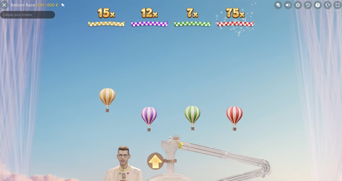 Course de montgolfieres sur Balloon Race