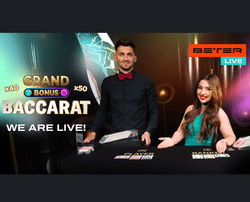 Grand Bonus Baccarat de Beter Live