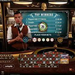 Roulette Sticky Bandits Live