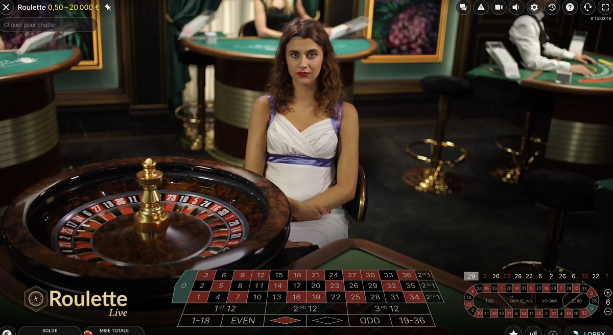 Live Roulette Evolution