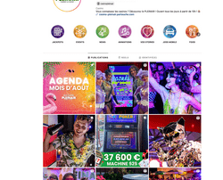 Page Insta du Casino Pleinair de La Ciotat