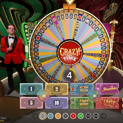 Crazy Time Italien avec croupier en direct