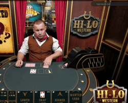 LegendPlay propose Hi-Lo Western Live de Playtech
