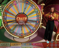 Roue de la Chance Crazy Time
