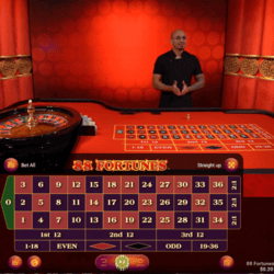 roulette 88 Fortunes Blaze Live