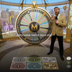 Animateur au Monopoly Online