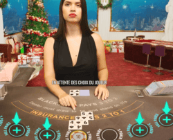 Jeux de casino Vivo Gaming avec decors de Noel