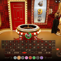 Roulette Red Door d'Evolution