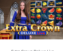 Extra Crown Deluxe Live Slot by Amusnet