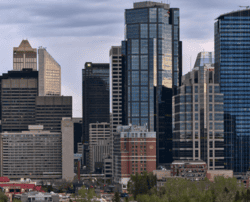 Calgary en Alberta au Canada