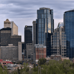 Calgary en Alberta au Canada