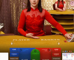Image d'une table de baccarat