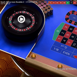 South Africa Auto Roulette de Vivo Gaming